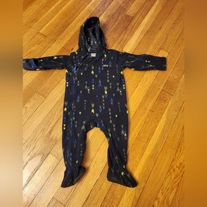 Patagonia Print Fleece Bunting, 6-12 months